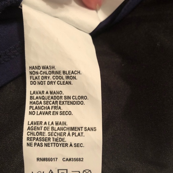 Bebe Color Block Side Panel Scoop Neck Dress - Picture 7 of 8